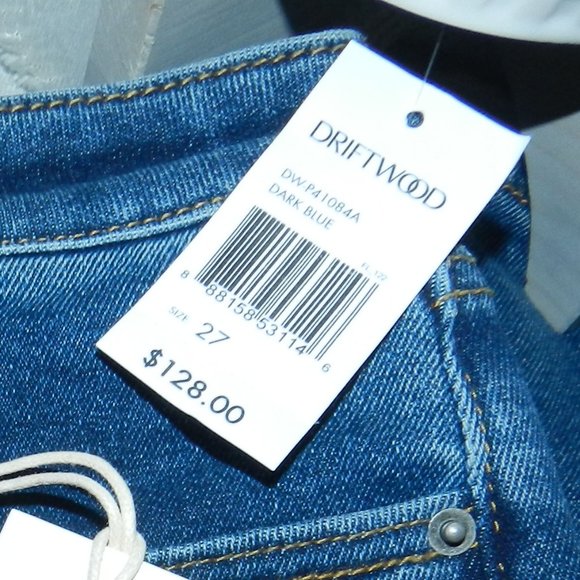 NWT! DRIFTWOOD Wyatt Straight Leg Crop Jeans! - Picture 14 of 16